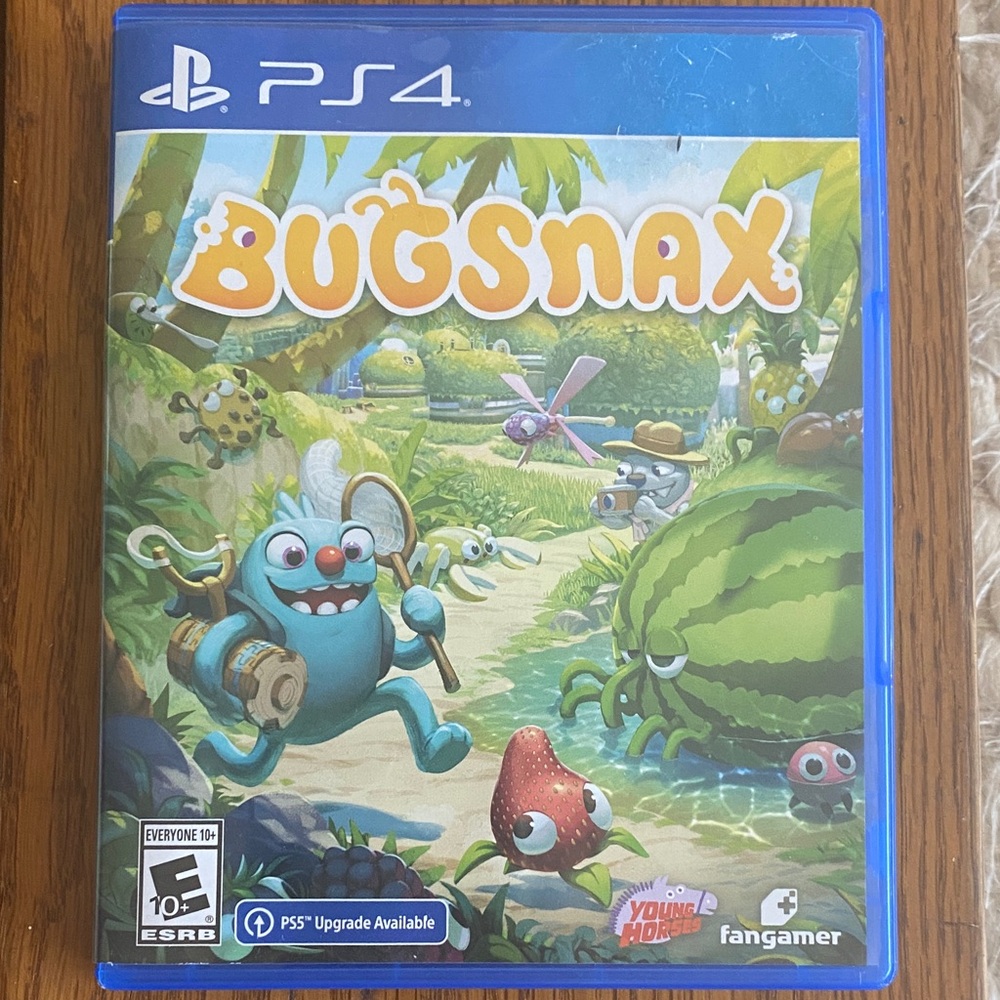 Bugsnax PS4 Game - Blue Case